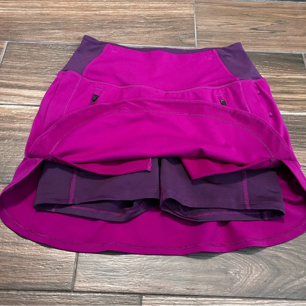 Athleta Fairway‎ Golf Skort 16” Plum Purple X-Small XS